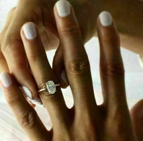 1 CT Diamond Ring Solitaire Engagement Wedding 14k Gold For Ladies , lab-created Ring Sizes 6,7,8,9,10,11 & 12 - Image 6