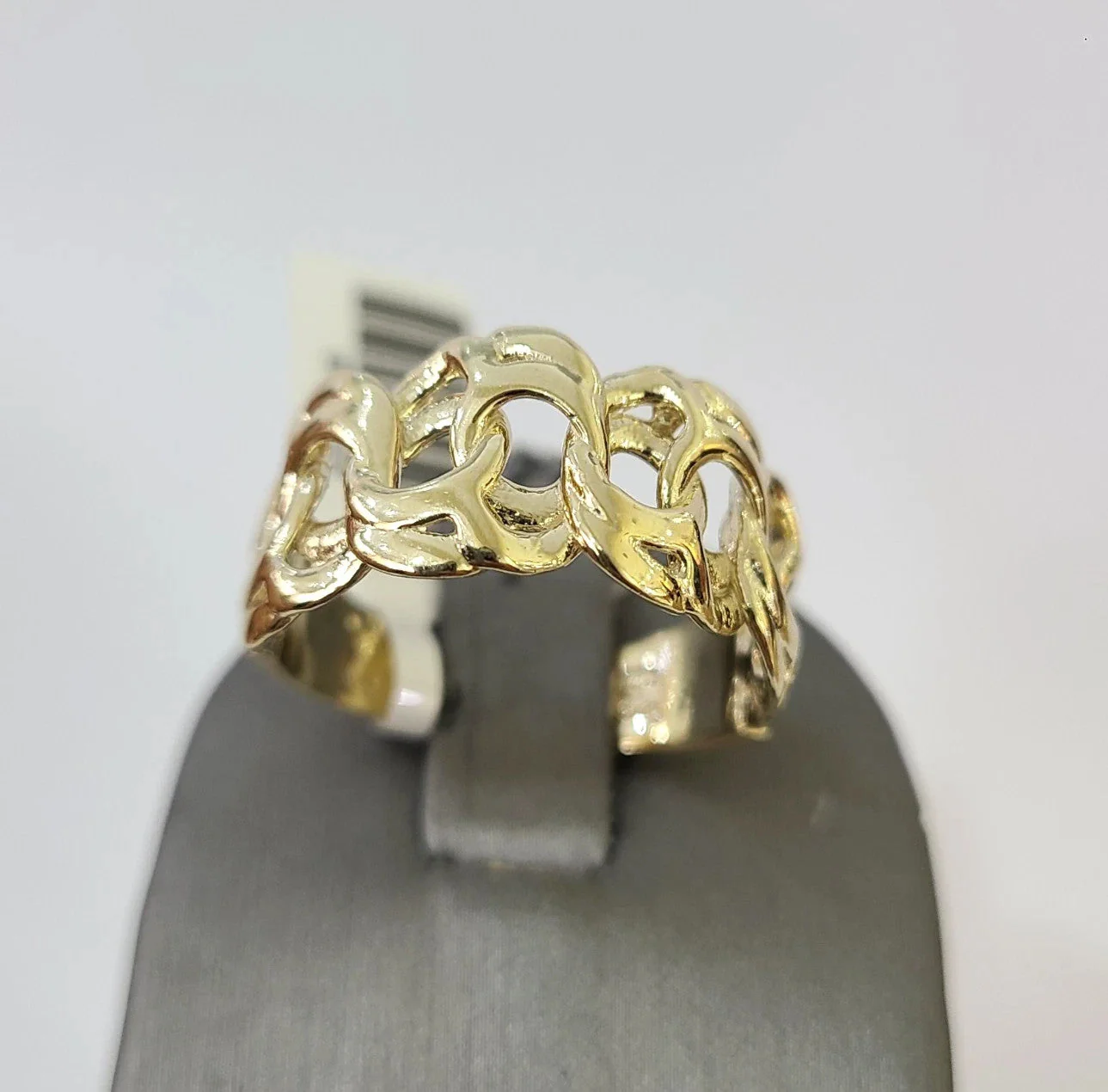 10k Cuban Curb Ring Yellow Gold Women Men Real Genuine 10Kt - Image 7