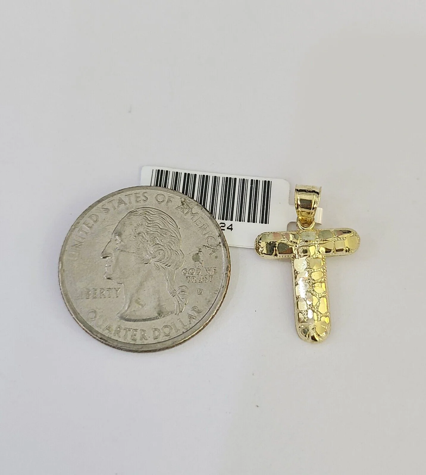 10k Gold Initial T Charm Rope Chain 16"-26" 2.5mm SET Necklace Alphabet Pendant - Image 2