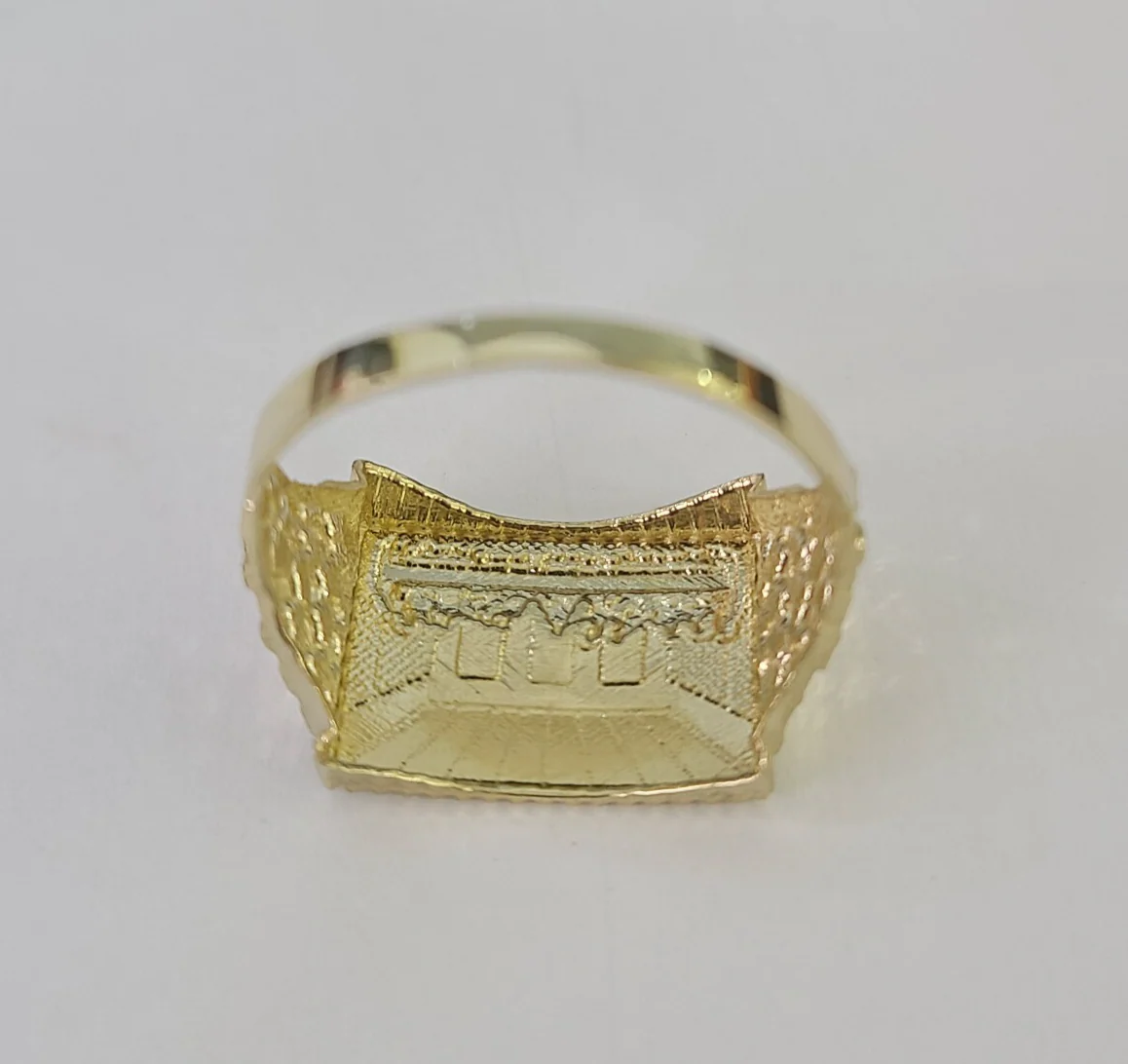 10k Last Supper Ring Casual Band Yellow Gold Genuine Brand New Religious All Sizes - Image 3