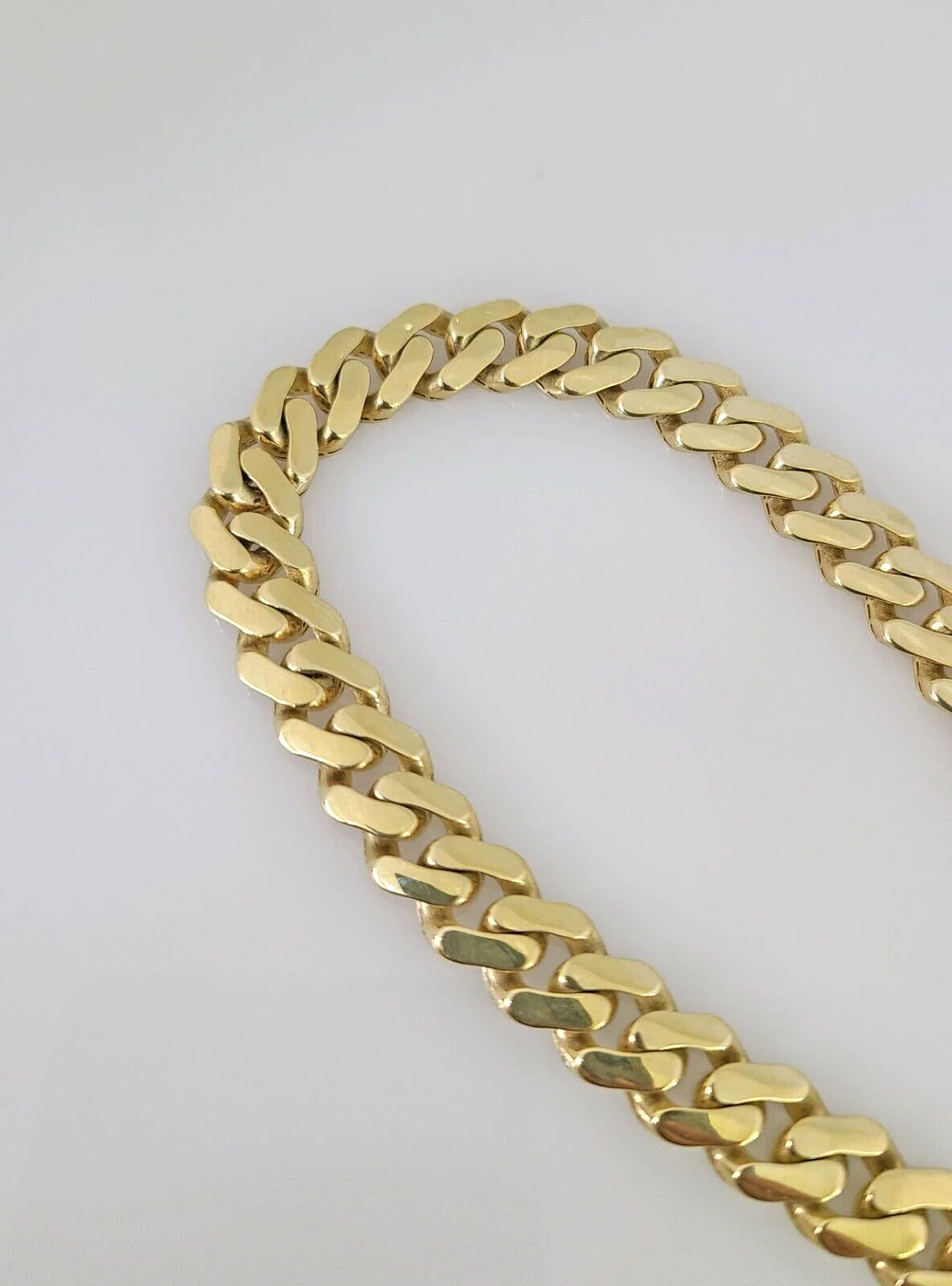 10k Royal Monaco Cuban Link Chain 9.5mm Necklace 24" REAL Yellow Gold - Image 7