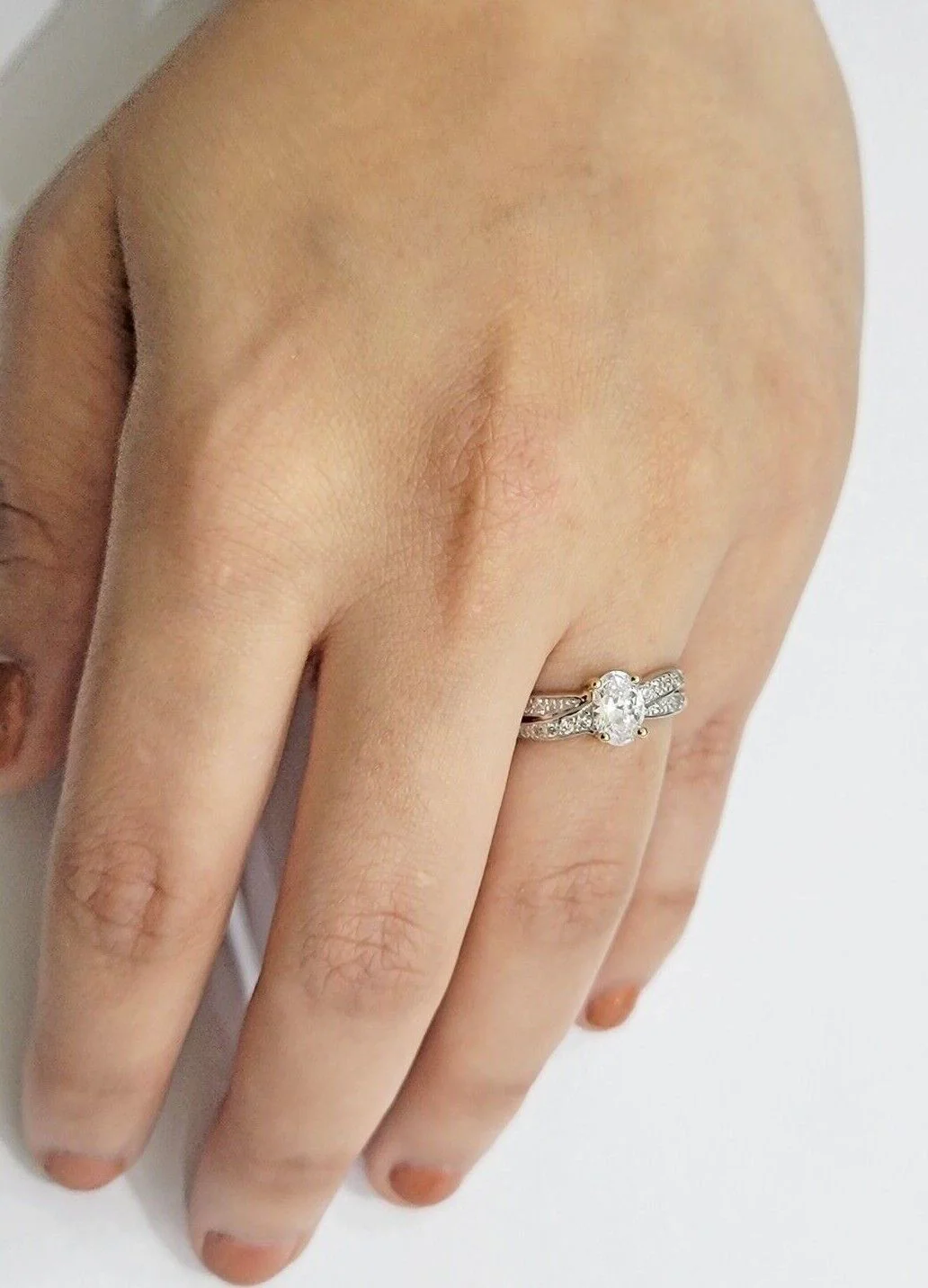 10k Yellow Gold Ladies Solitaire Ring For Womens Casual Band SALE Real Brand New Ring Sizes 6,7,8,9,10,11 & 12 - Image 6