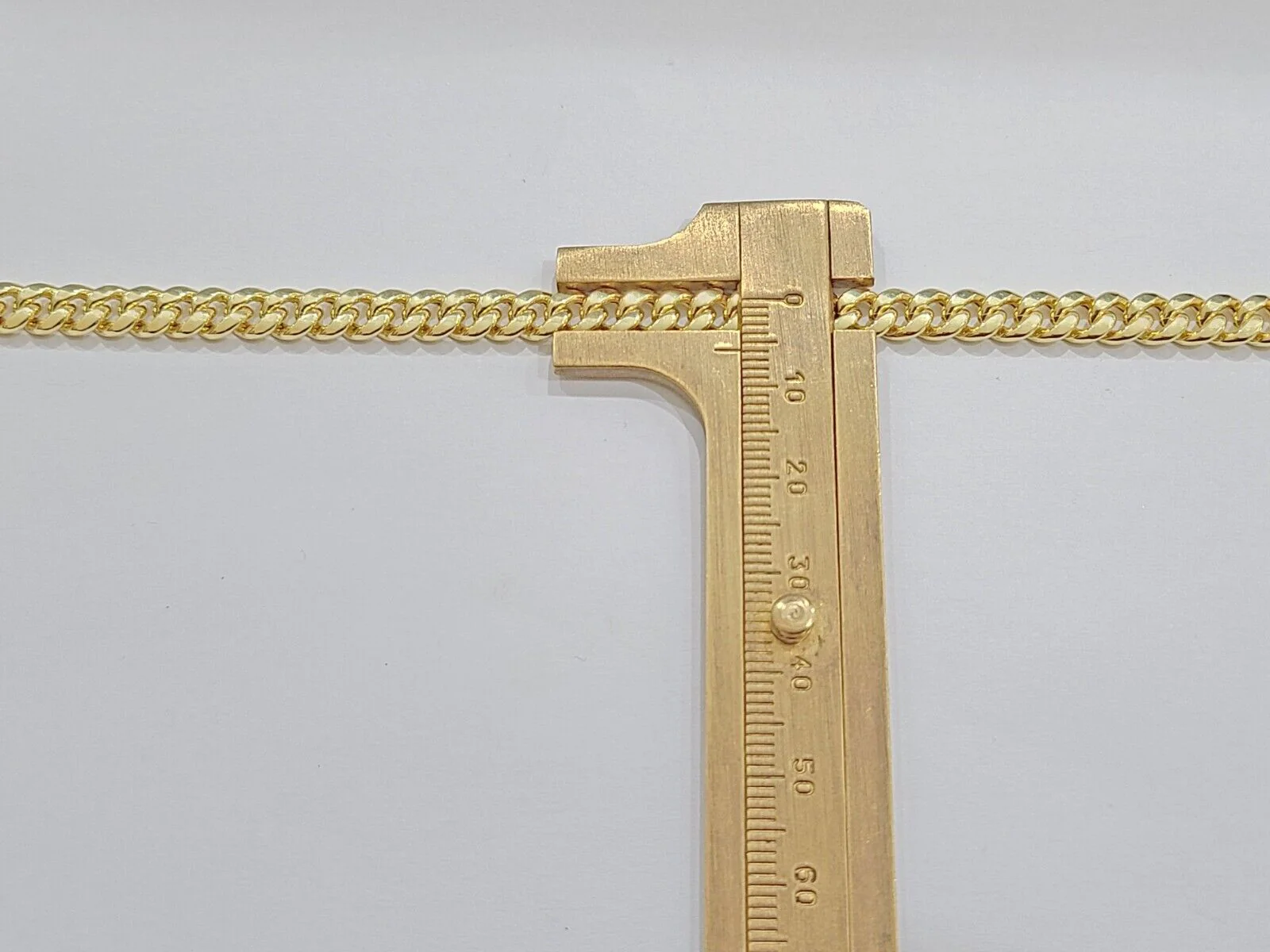 10k Yellow Gold Miami Cuban Link Bracelet 7" inch 6mm Real 10kt Kids and Ladies - Image 4
