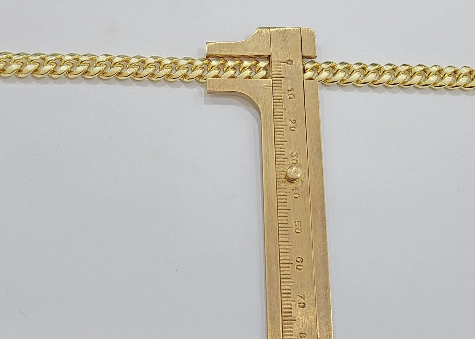 10k Yellow Gold Miami Cuban Link Bracelet 9.5" inch 8mm Real 10kt Box Lock Men - Image 8
