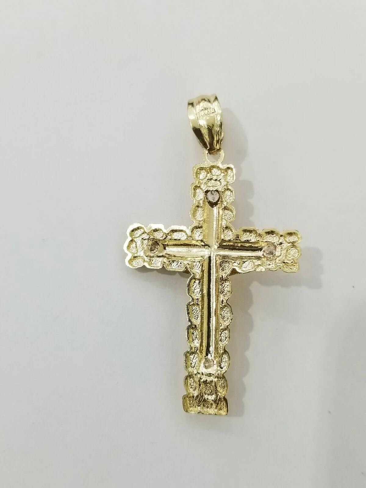 10k Yellow Gold Miami Cuban Link Chain Pendant Set REAL 10K 5mm Necklace Charm - Image 6