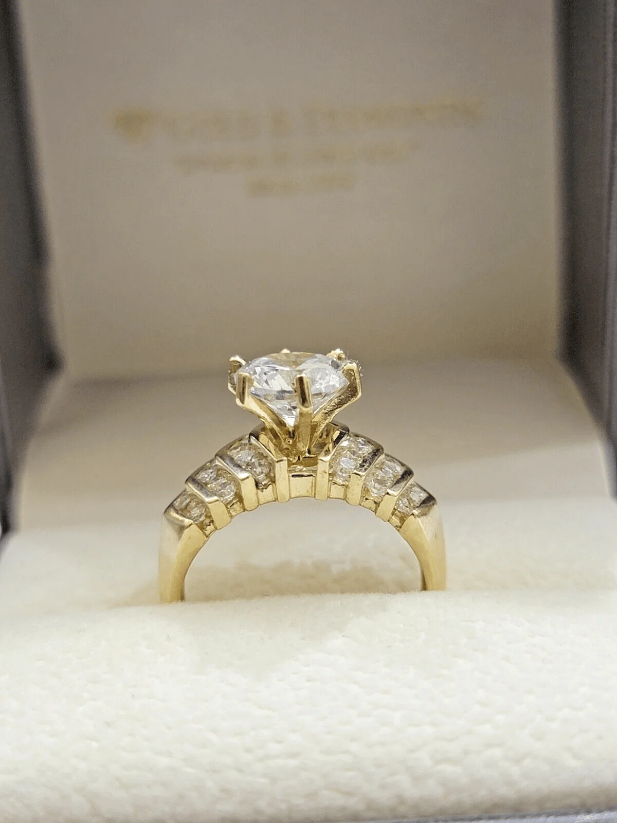 10k Yellow Gold Ring Ladies Wedding Band All Sizes Real 10kt SALE Engagement Women