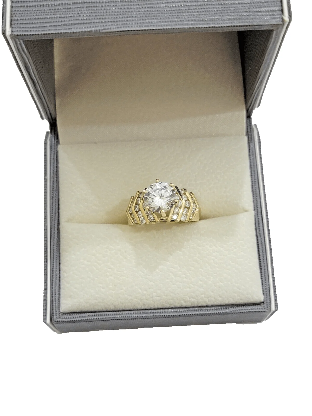 10k Yellow Gold Ring Ladies Wedding Band All Sizes Real 10kt SALE Engagement Women - Image 7