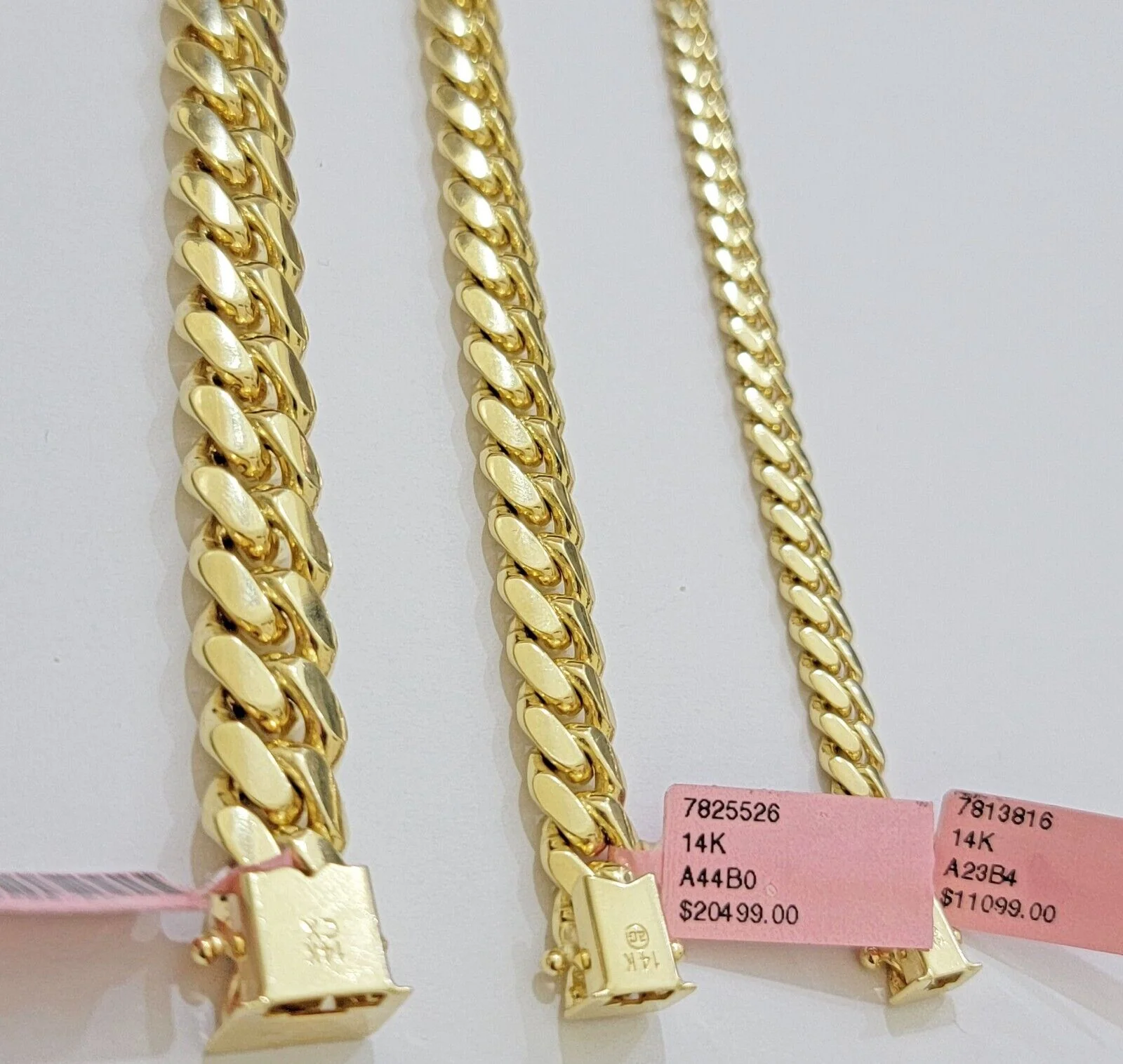 14k Yellow Gold Bracelet Miami Cuban Link 6mm -10 mm 7.5- 9 Inch REAL 14kt SOLID - Image 9
