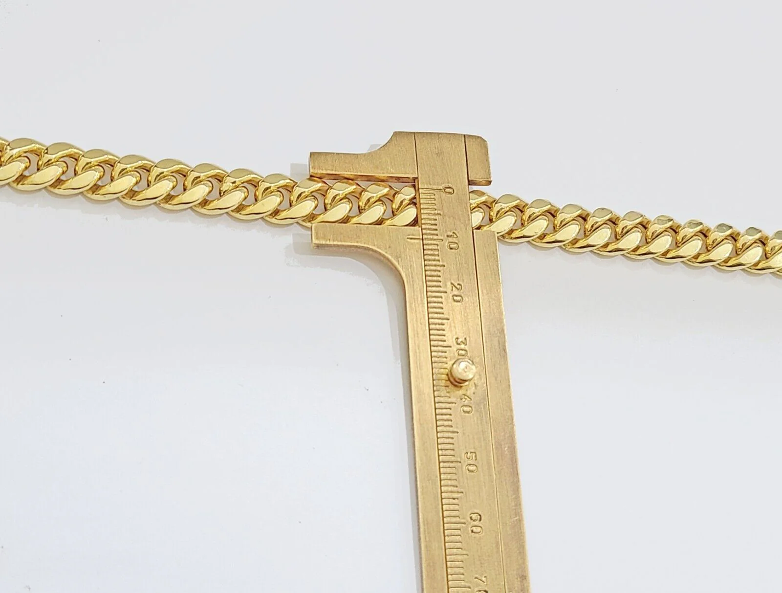 14k Yellow Gold Miami Cuban Link Chain 10mm 28" Necklace Box Lock Real 14kt - Image 8