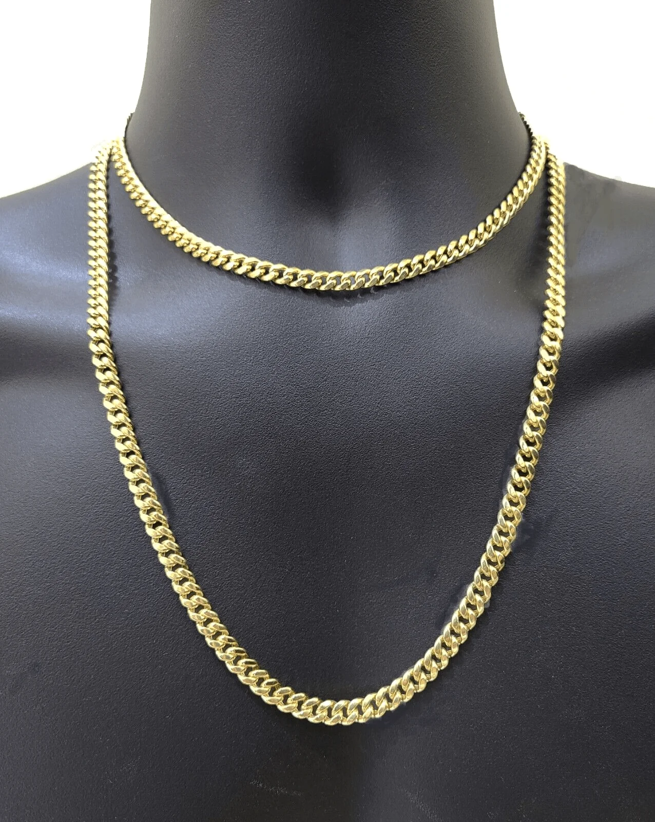 14k Yellow Gold Miami Cuban Link Chain 6mm 26" Necklace Box Lock REAL 14kt - Image 3