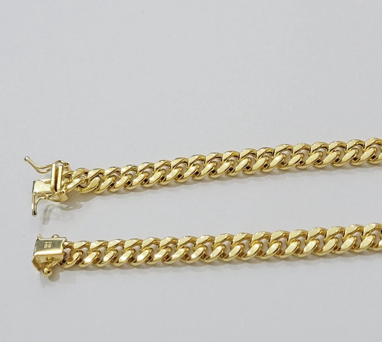 Mens 10k Gold Chain Necklace 6mm Miami Cuban Link 18 - 28 Inch REAL 10kt Yellow - Image 10