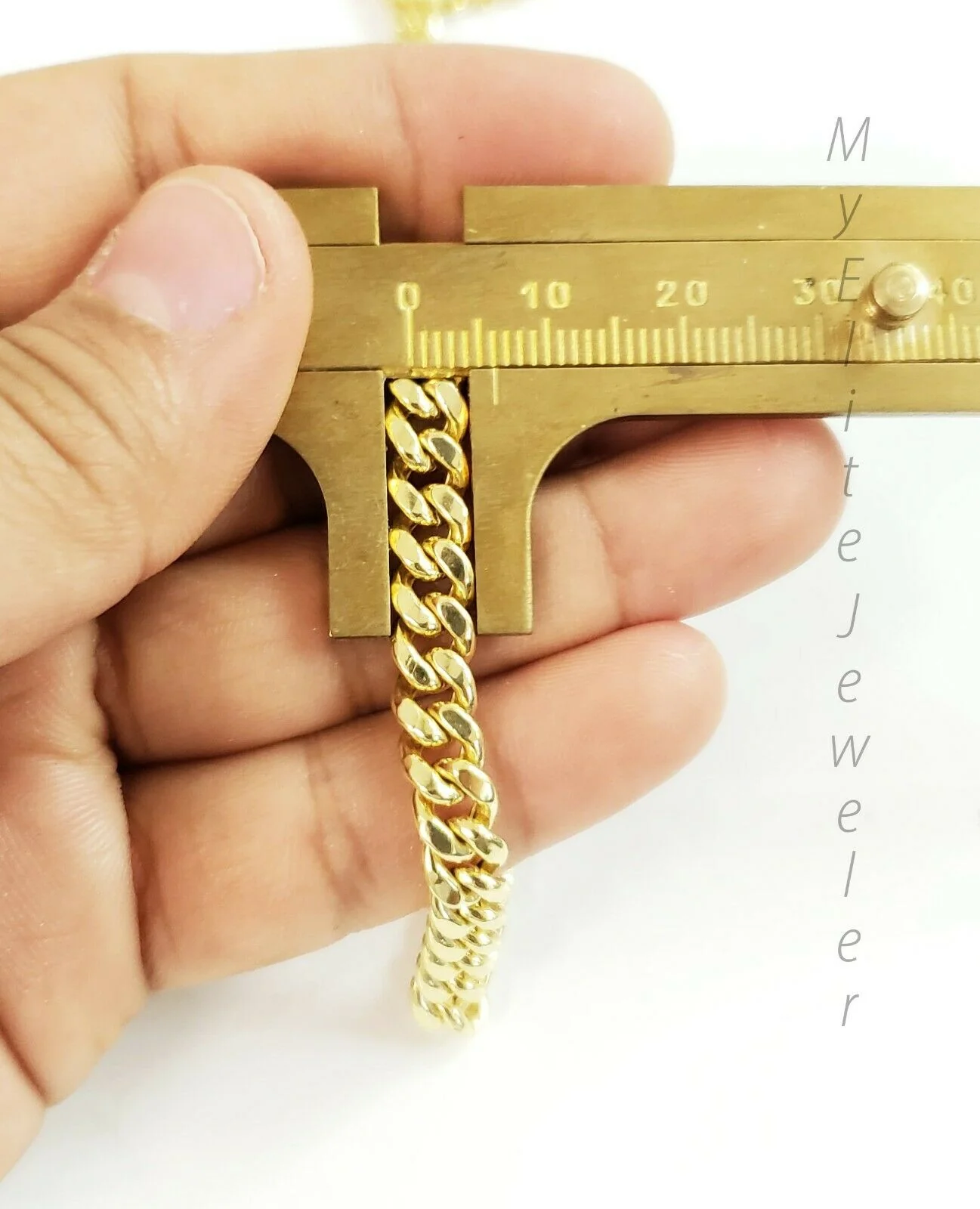REAL 10K Gold 6mm Miami Cuban Chain Necklace 24" Link  Box Lock 10kt Yellow Gold - Image 3