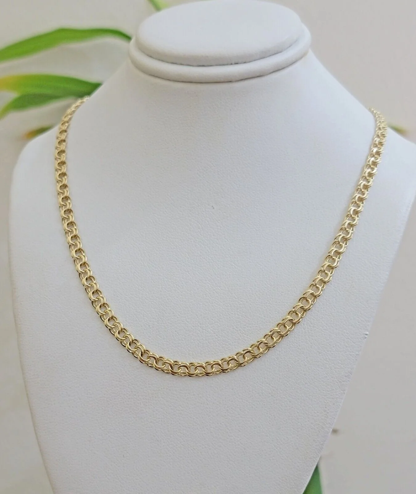 Real 10k Gold Kids Chino Chain Necklace 16 Inch 5mm SOLID 10KT Yellow Gold - Image 7