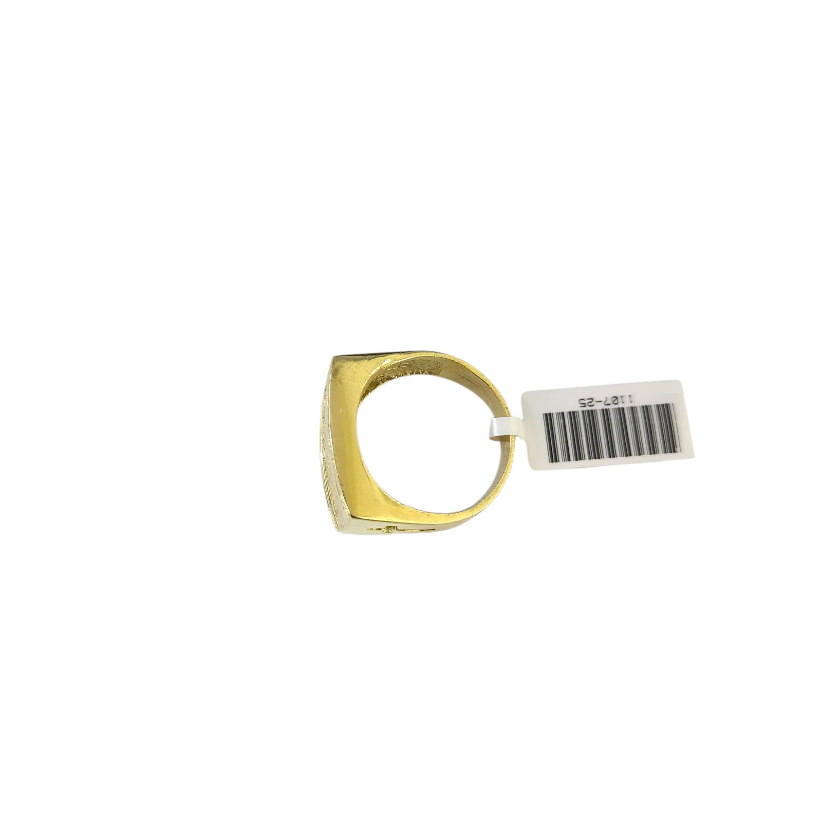Real 10k Last Supper Cross Ring Yellow Gold Men 10Kt Genuine - Image 6