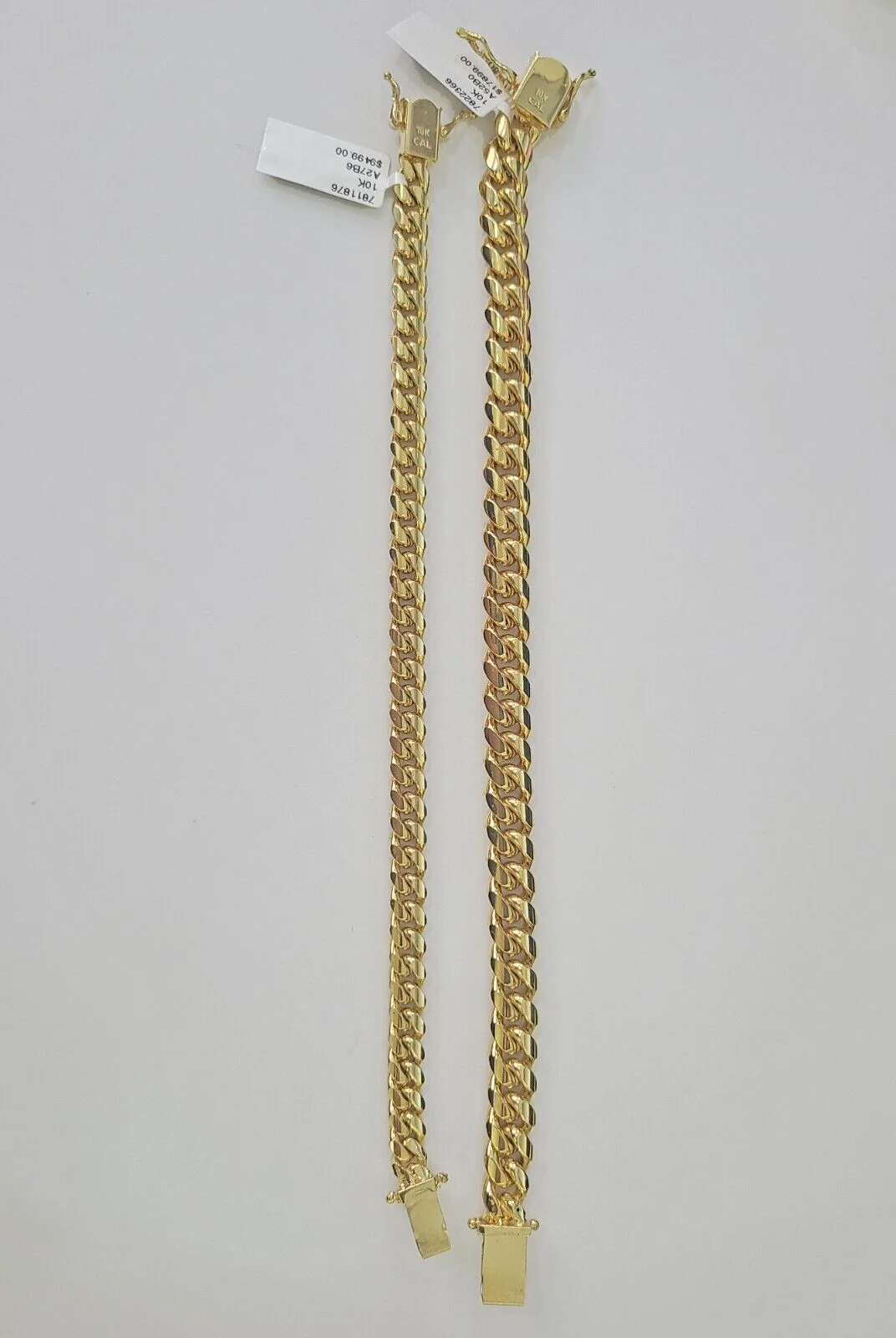 Real 10k Miami Cuban Bracelet Yellow Gold 6mm 9mm Men Women 7" 7.5" 8" 8.5" 9" - Image 6