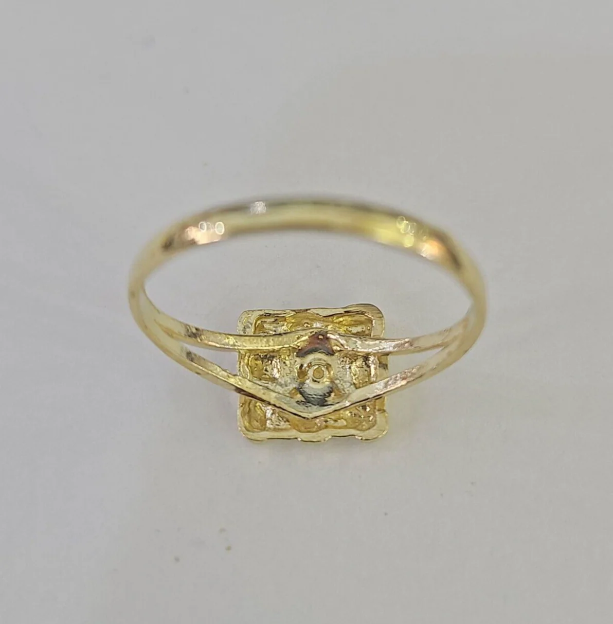 Real 10k Nugget Ring Band Wedding Engagement Women Yellow Gold Ring Sizes 6,7,8,9,10,11 & 12 - Image 4