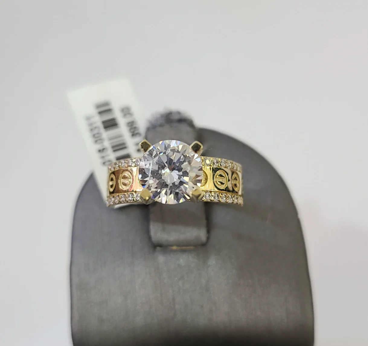 Real 10k Ring Engagement Yellow Gold Men Women Genuine Ring Sizes 6,7,8,9,10,11 & 12