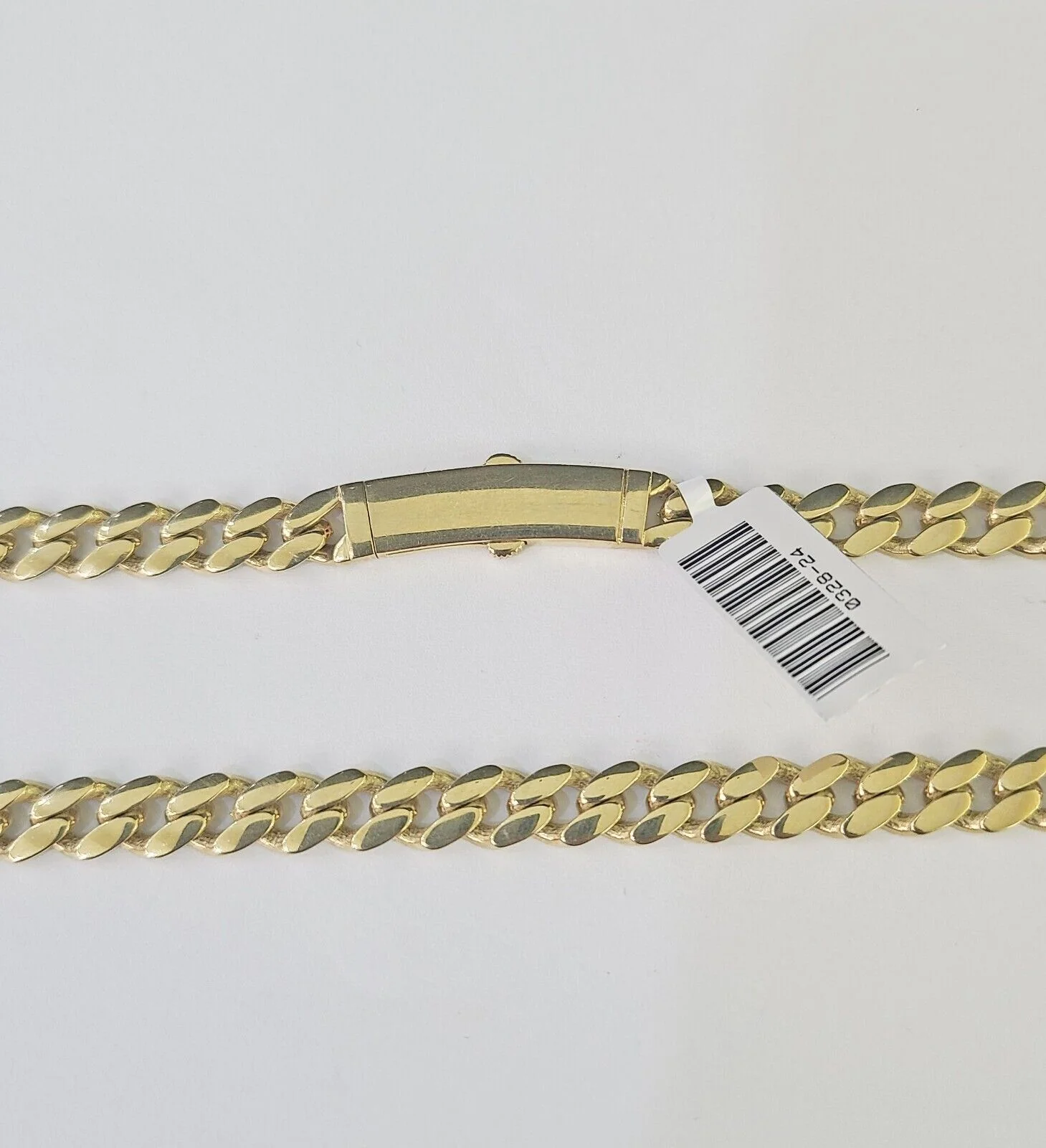 Real 10k Royal Monaco Chain 6mm 20 inches Yellow Gold Necklace Men Women - Image 5