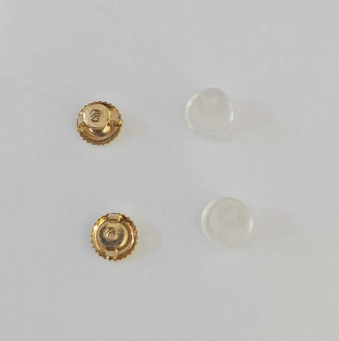 Real Diamond Heart Earring Ladies Screw Back 925 Silver - Image 7
