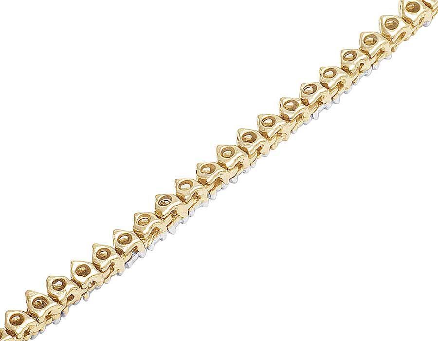 Real 10k Solid Tennis Ice Chain Gold 22 Inch Necklace 3mm Genuine 1.85CT Diamond - Image 5
