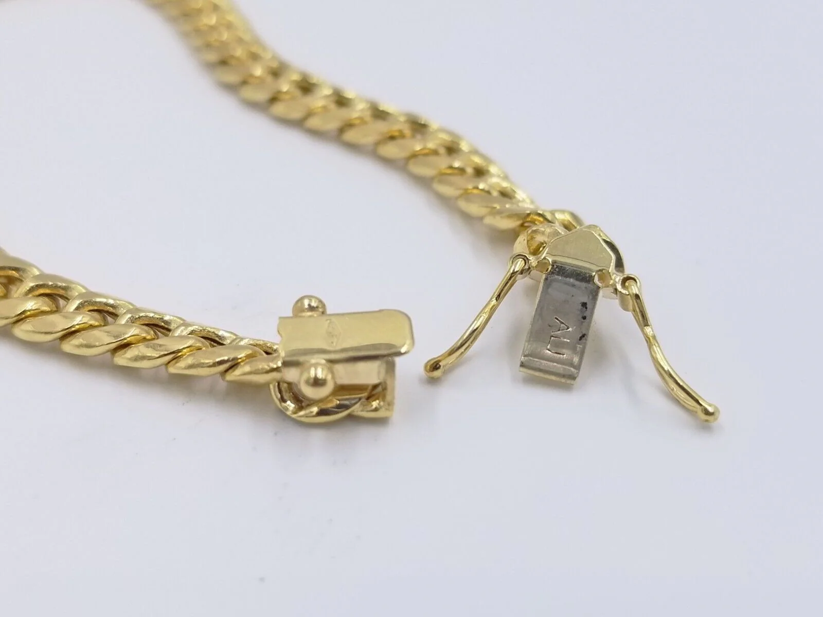 Real 10k Yellow Gold 6mm Miami Cuban Link Bracelet 8" inch Men and Women - Image 6