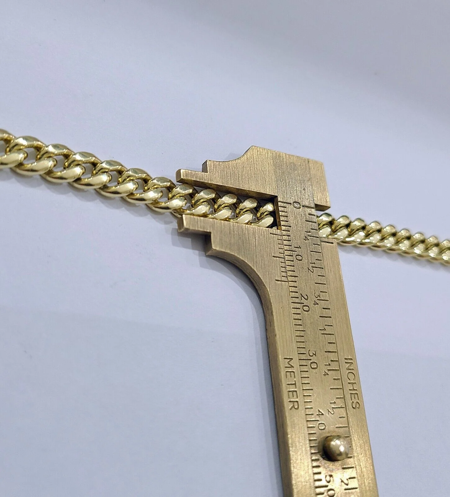 Real 10k Yellow Gold Miami Cuban Chain 7mm Necklace 18''-28'' inch 10kt Unisex - Image 6