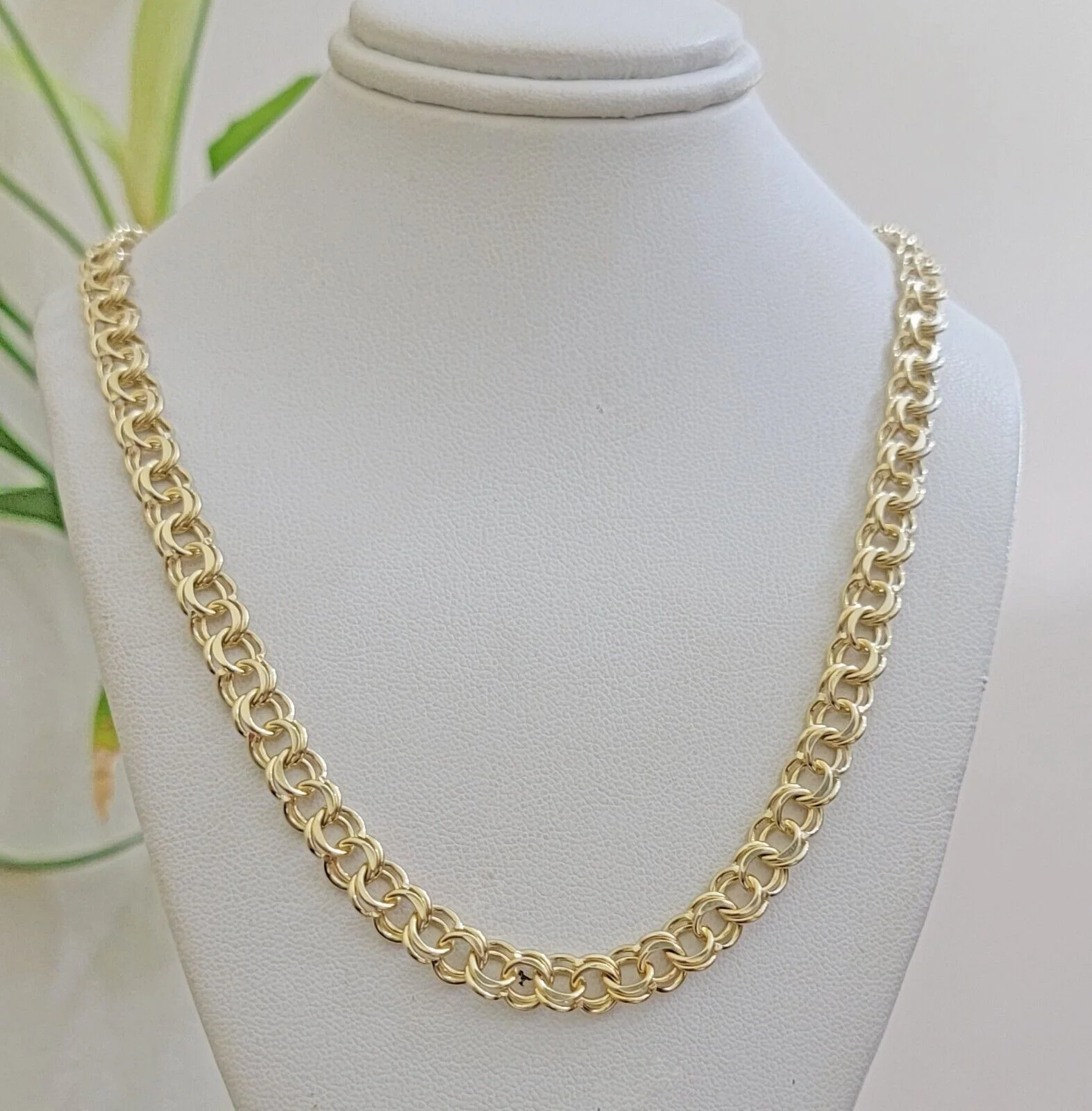 Real 10k Yellow Gold Necklace Chain Chino Link 6mm SOLID 18 - 26 Inch Mens 10Kt - Image 12