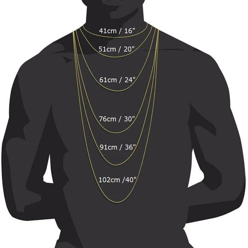 Real 10k Yellow Gold Necklace Chain Chino Link 6mm SOLID 18 - 26 Inch Mens 10Kt - Image 3