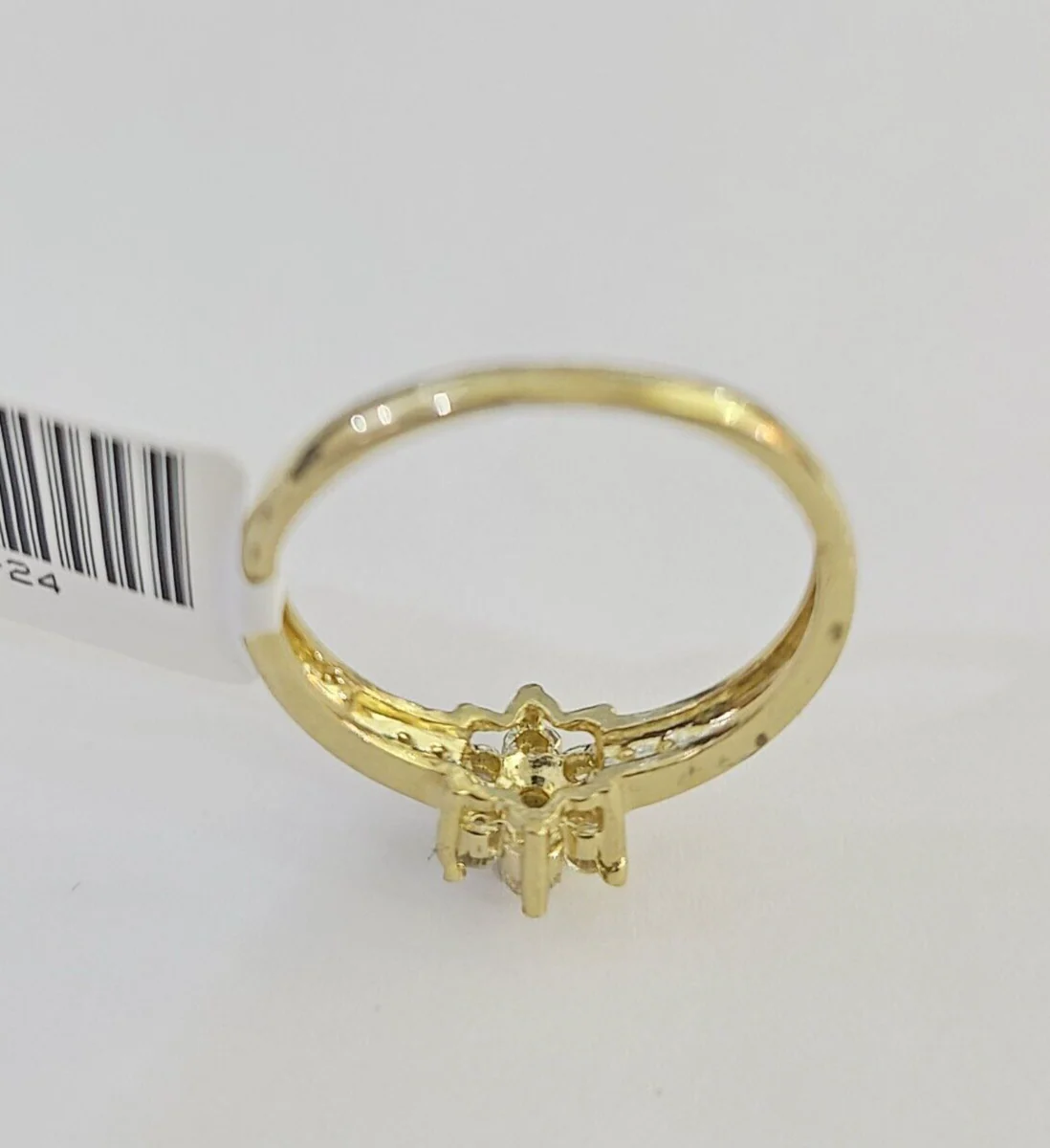 Real 10k Yellow Gold Ring Wedding Engagement Casual 10Kt Genuine Ring Sizes 6,7,8,9,10,11 & 12 - Image 7