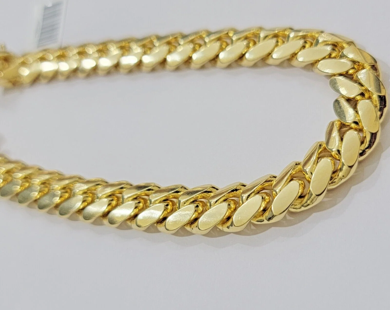 Real 14k Gold Bracelet 10mm 9 Inch Miami Cuban Link Men REAL 14kt Solid & STRONG - Image 4
