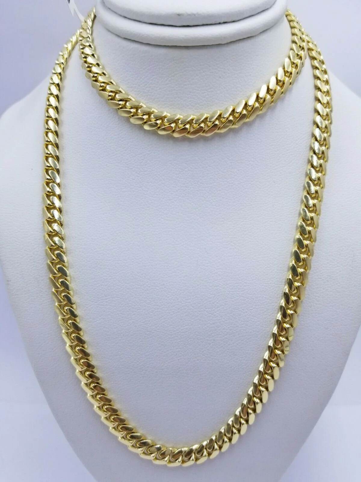 Real 14k Gold Chain Solid Necklace 26" 6mm Miami Cuban Link Solid 14kt Yellow - Image 6