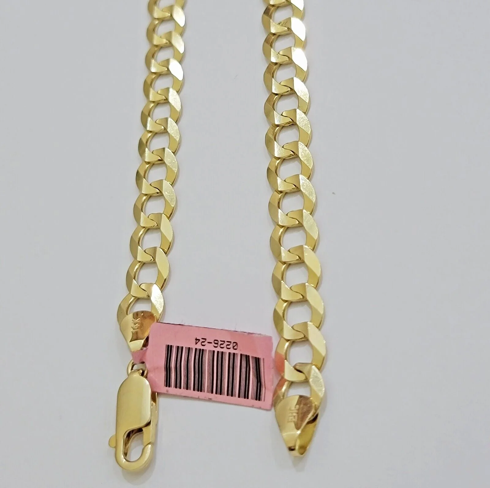 REAL 14k Gold Necklace Cuban Curb Link Chain Mens 10mm 20" - 30 Inch SOLID 14kt - Image 11