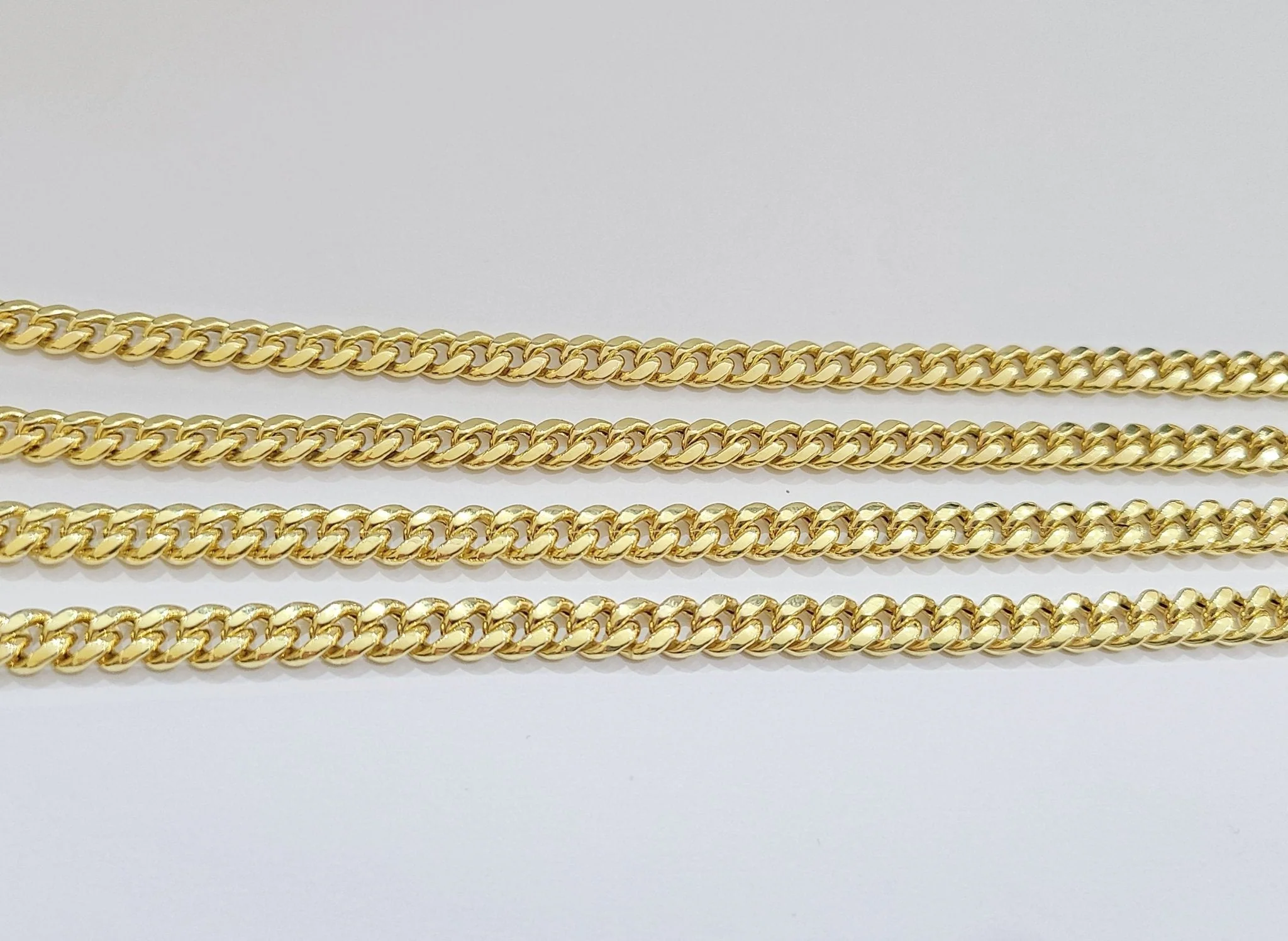 Real 14k Yellow Gold 7mm Miami Cuban Link Chain 24" Necklace Box Lock - Image 14