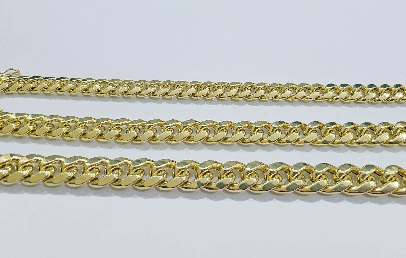 Real 14k Yellow Gold 9mm Miami Cuban Link Bracelet 8.5 ''inch 14kt Unisex - Image 4