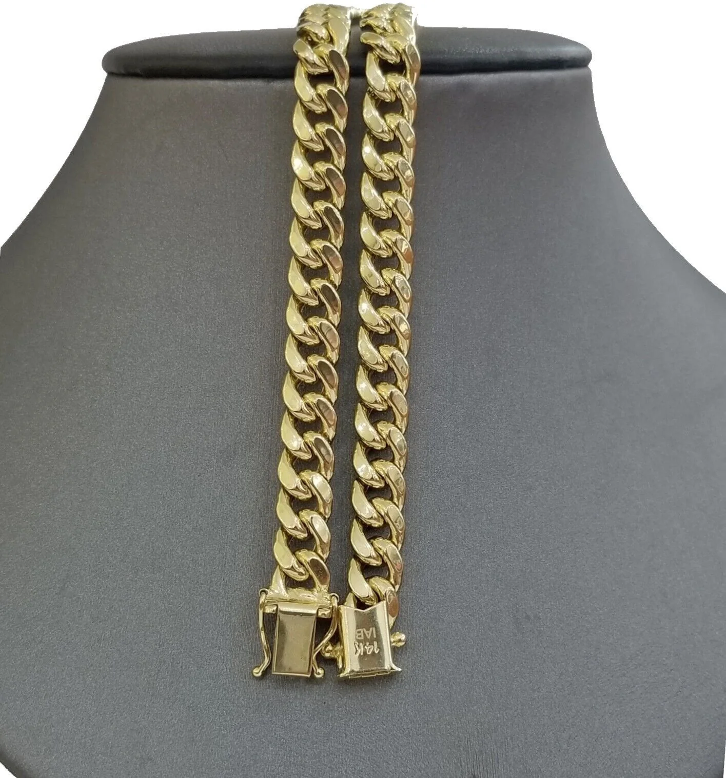 Real 14K Yellow Gold Bracelet Miami Cuban  8" Inch 7mm 14kt Gold Pura Oro - Image 6
