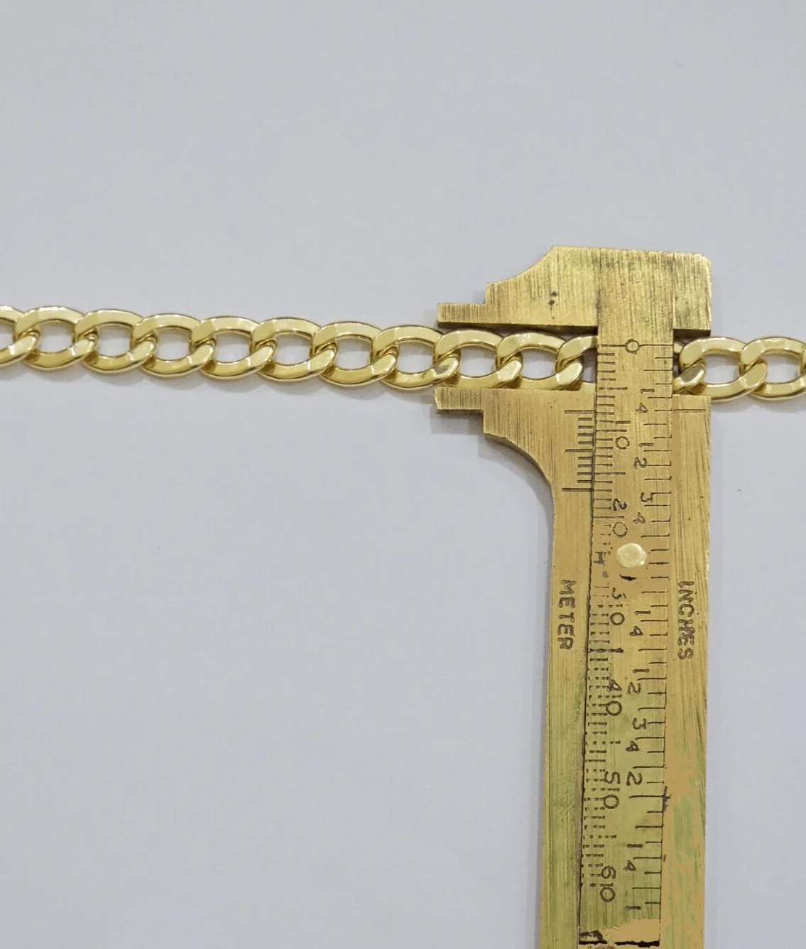 Real 14k Yellow Gold Cuban Curb Bracelet 8mm 8 Inch Lobster Clasp 14 KT New SALE - Image 10