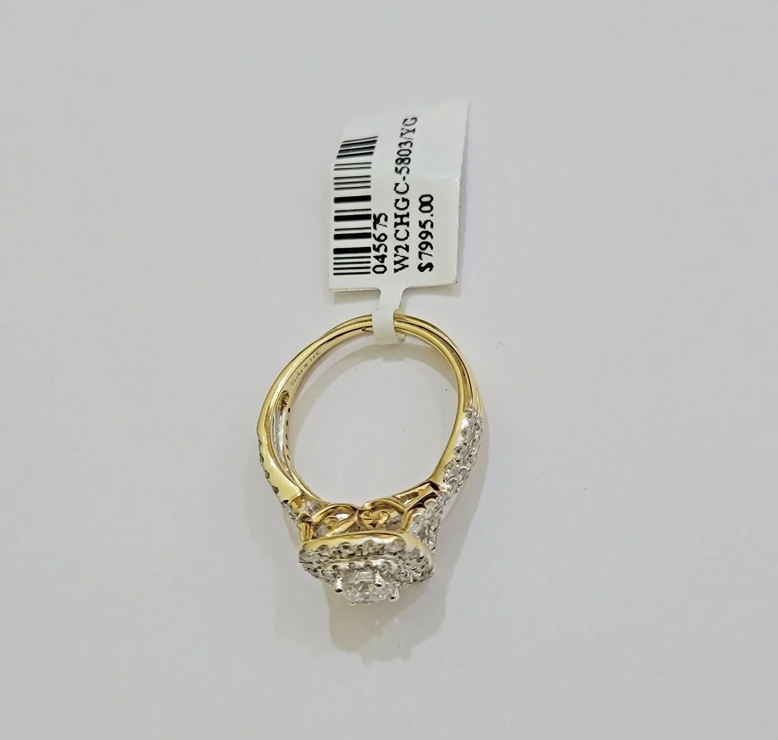 Real 14k Yellow Gold Diamond 1.5CT Ring band SET Ladies Women Engagement Wedding Ring Sizes 6,7,8,9,10,11 & 12 - Image 8