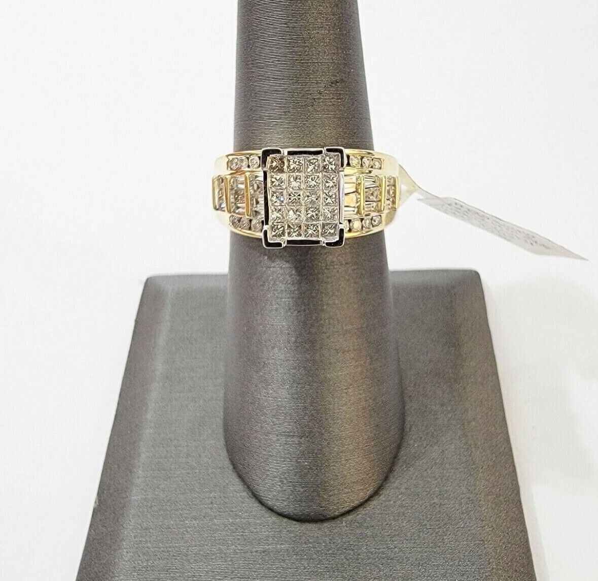 Real 14k Yellow Gold Diamond Ring 1 CT Diamond Ladies Women, Wedding Engagement Ring Sizes 6,7,8,9,10,11 & 12 - Image 8