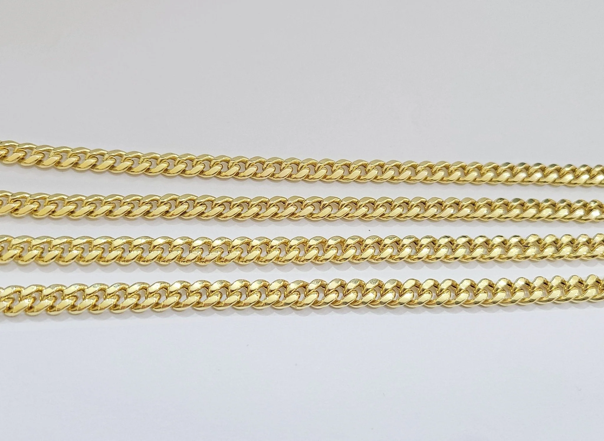 Real 14k Yellow Gold Miami Cuban Link Chain 6mm 30" Necklace Box Lock Men's - Image 5