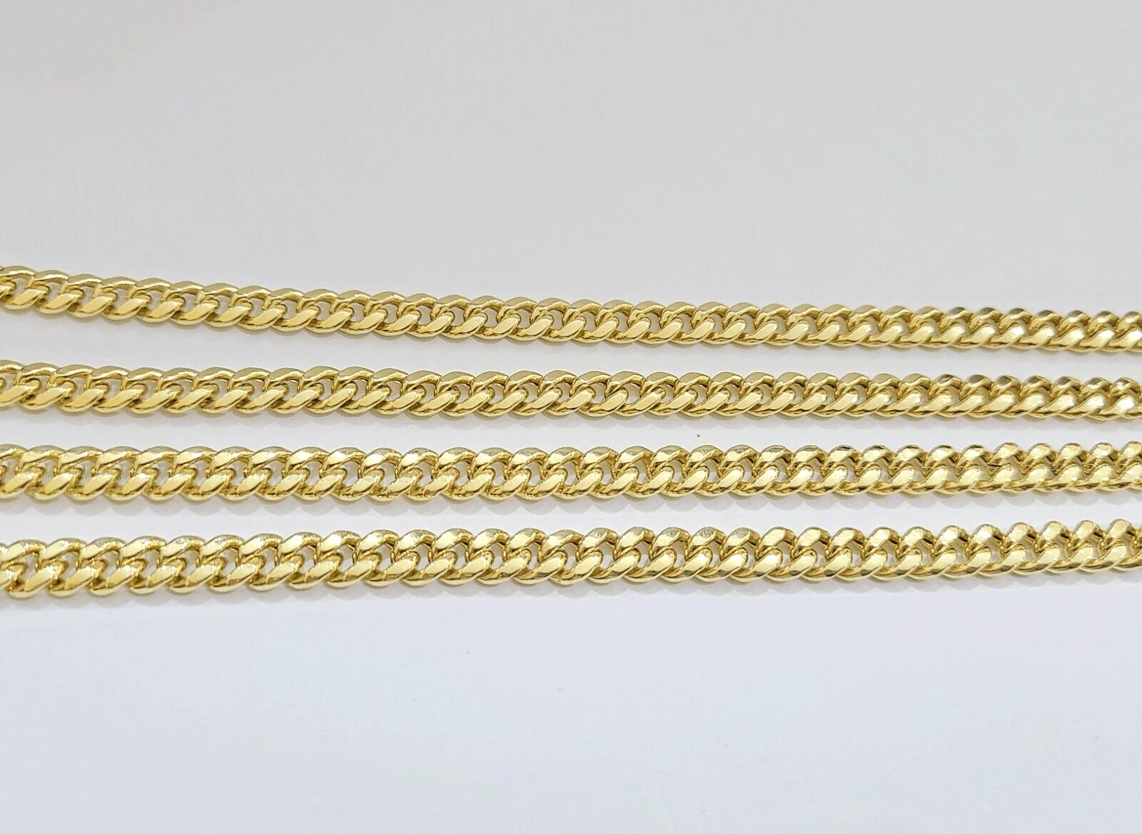Real 14k Yellow Gold Miami Cuban Link Chain 7mm 26" Necklace Box Lock - Image 9