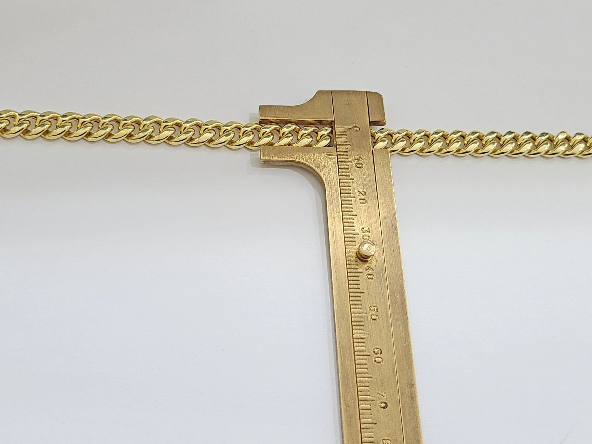 Real 14k Yellow Gold Miami Cuban Link Chain 8mm 26" Necklace Box Lock for Men's - Image 6