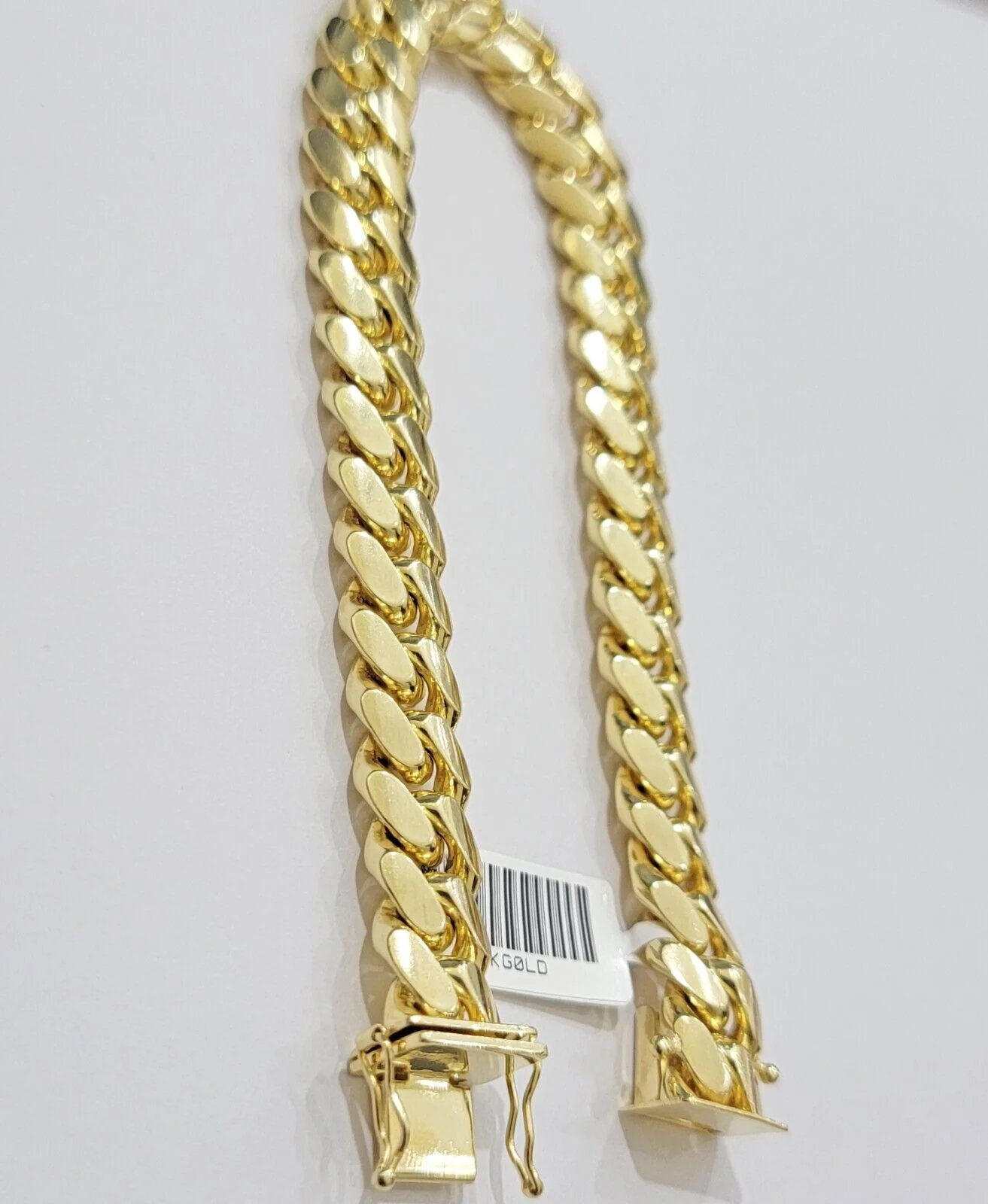 Real 14k Yellow Gold Solid 10mm Bracelet Miami Cuban Link 7.5"  14kt Men Women - Image 6